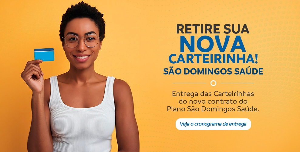 Retire sua nova carteirinha